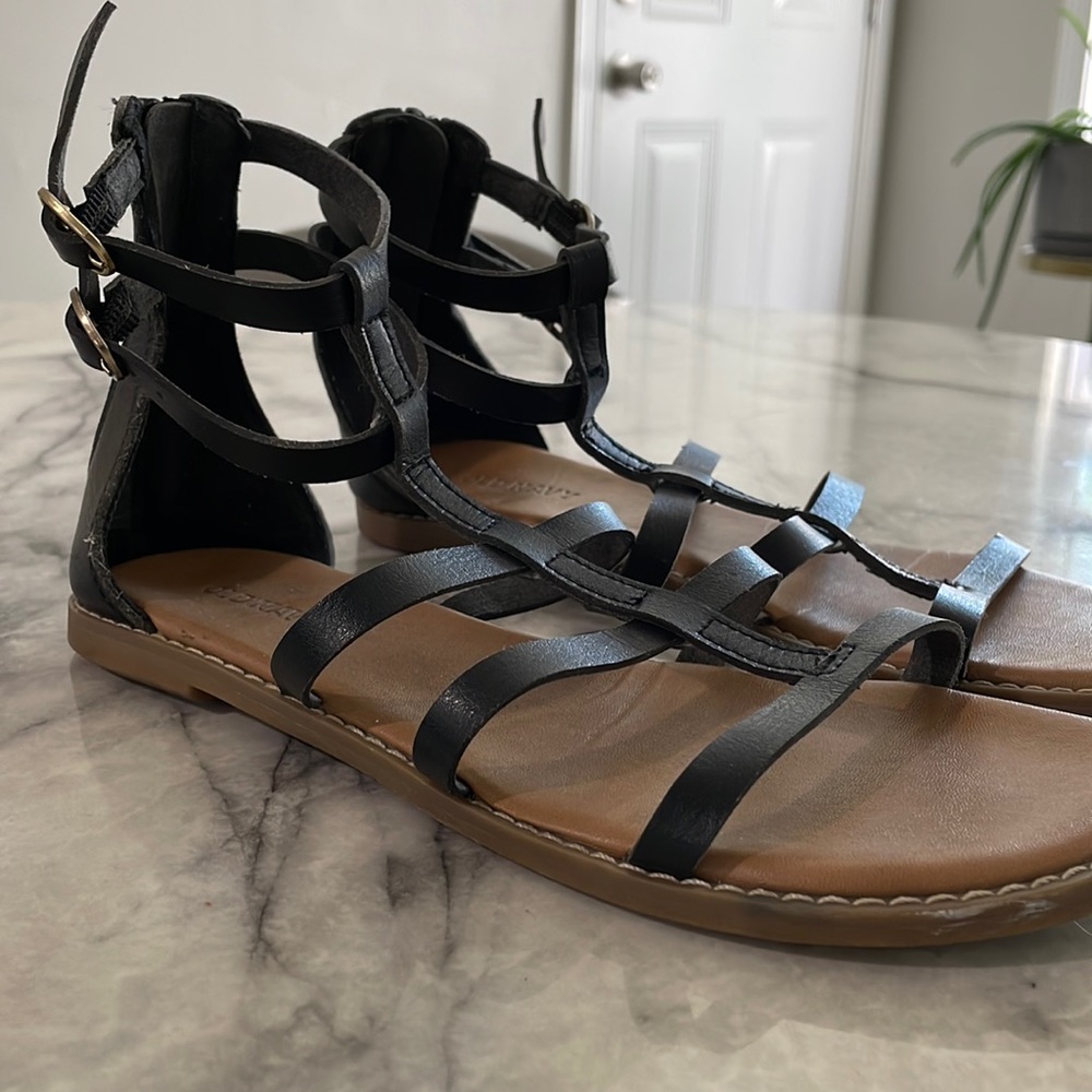 Black sandals